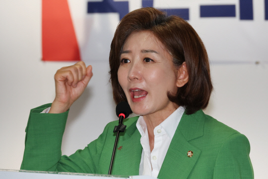 나경원 국민의힘 당대표 후보. [연합뉴스 제공]